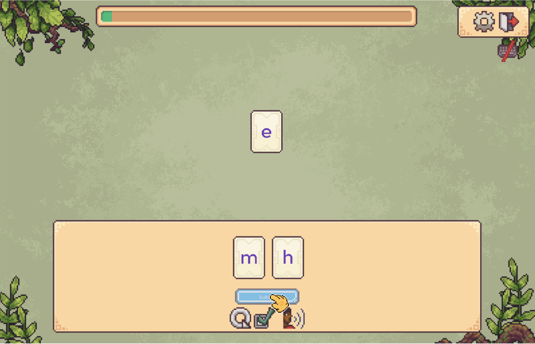 Mystic Match mini-game in Spellcaster